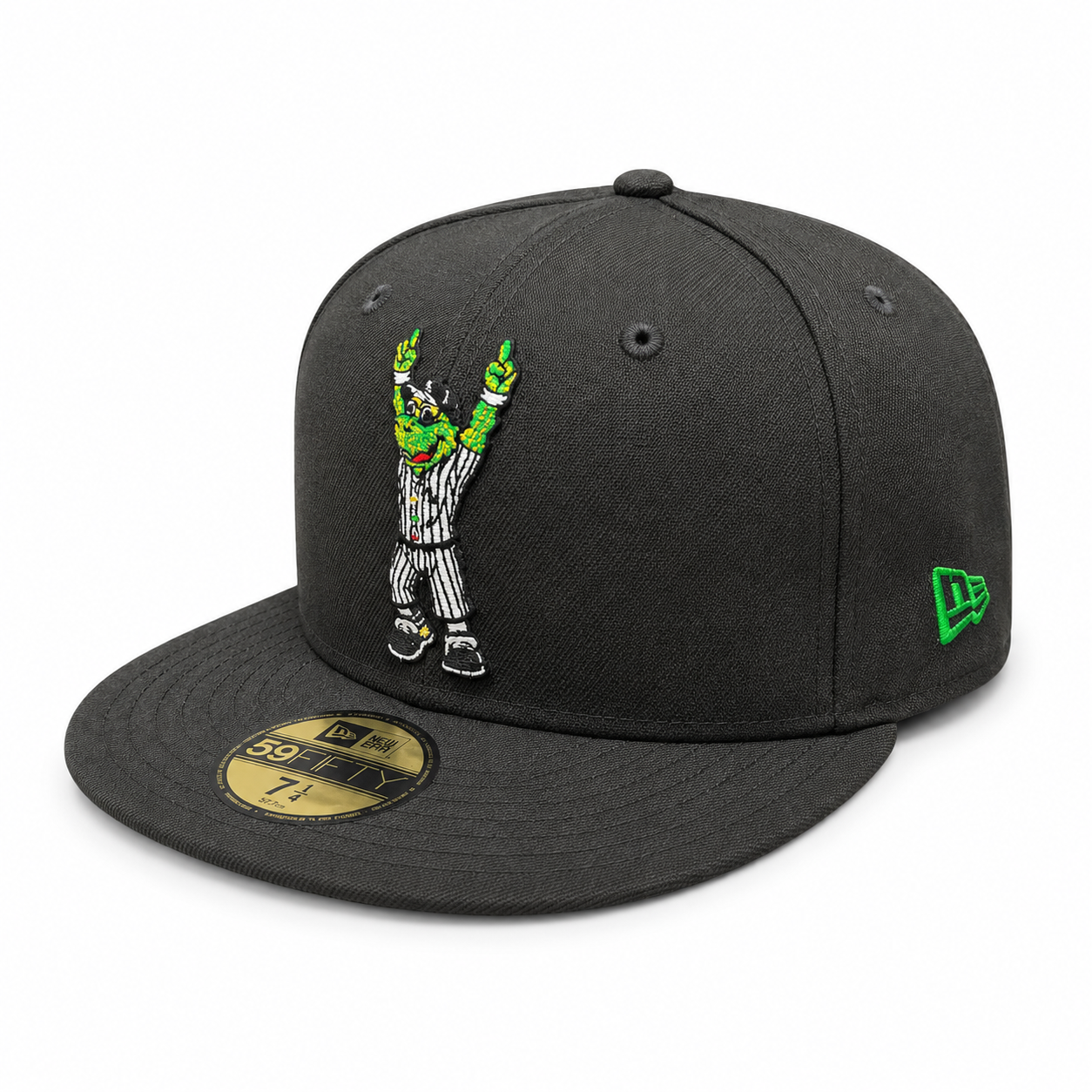 Chicago White Sox Southpaw New Era Black 59FIFTY Fitted Hat