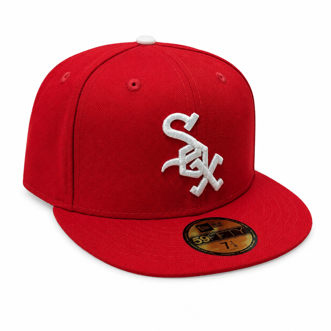 Chicago White Sox Collection 1972 New Era Cooperstown Classics Red 59FIFTY Fitted Hat