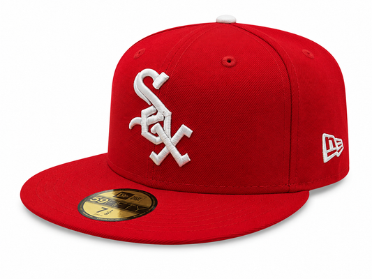 Chicago White Sox Collection 1972 New Era Cooperstown Classics Red 59FIFTY Fitted Hat