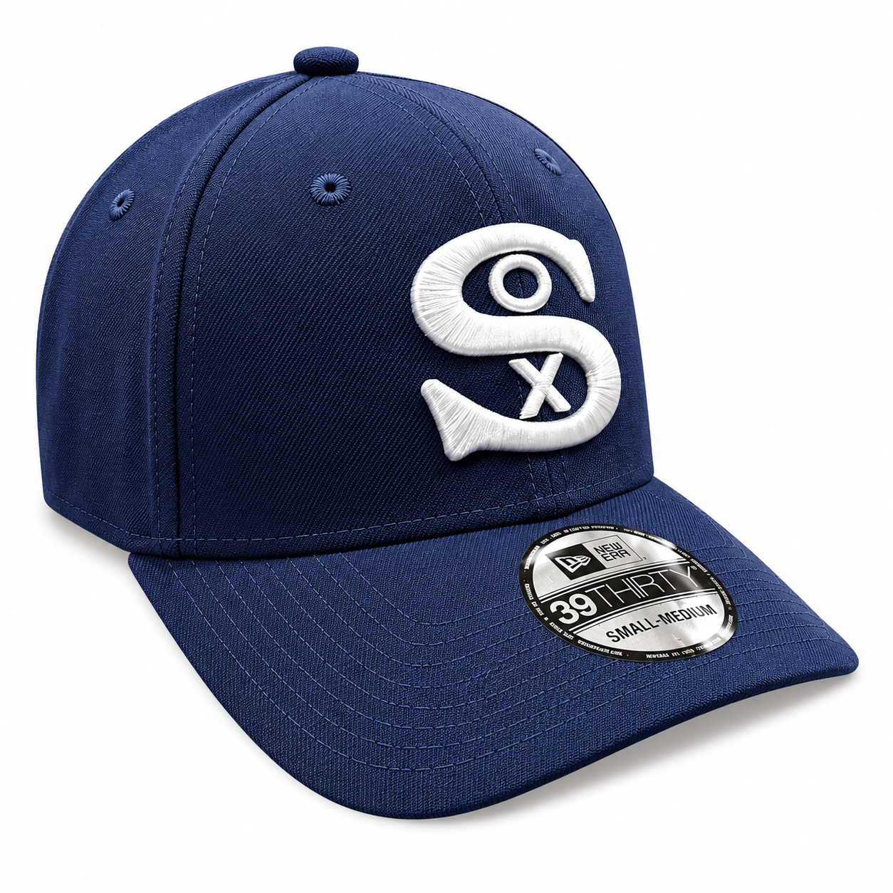 Chicago White Sox New Era 1929 Cooperstown Classics Navy 39THIRTY Flex Fit Hat
