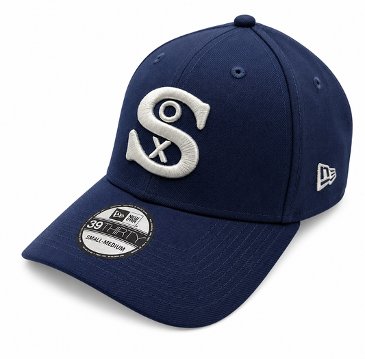 Chicago White Sox New Era 1929 Cooperstown Classics Navy 39THIRTY Flex Fit Hat