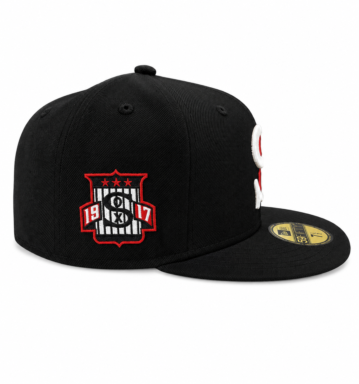 Chicago White Sox New Era Black Wool 1917 59FIFTY Fitted Hat