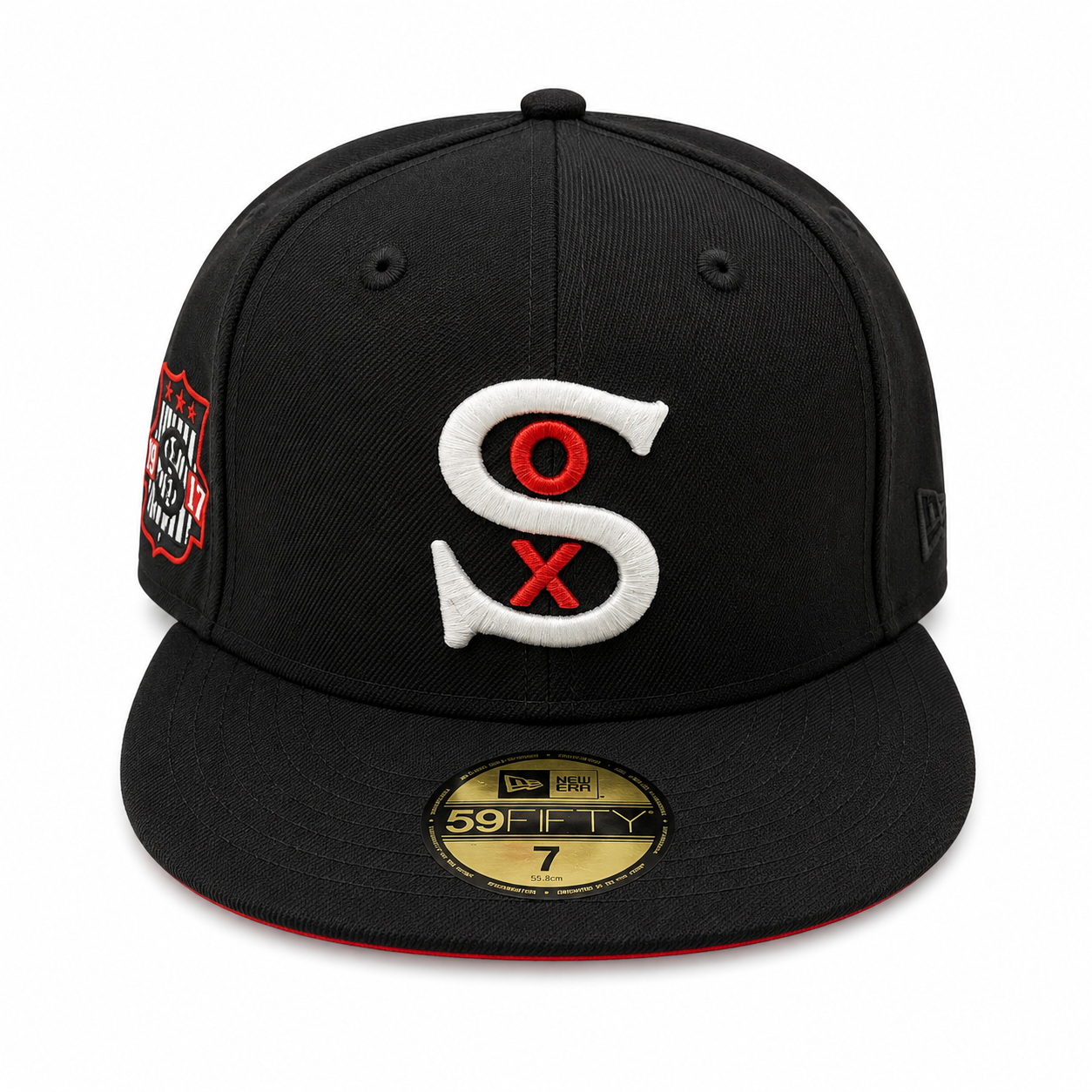 Chicago White Sox New Era Black Wool 1917 59FIFTY Fitted Hat