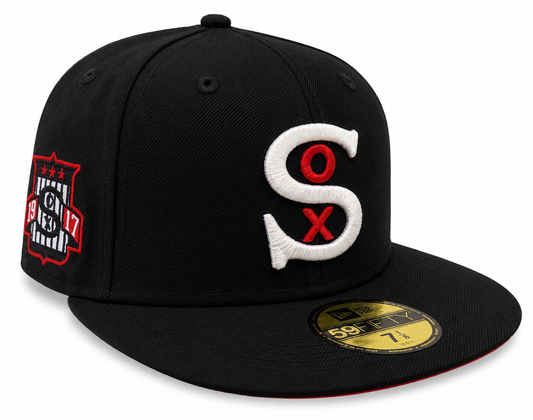 Chicago White Sox New Era Black Wool 1917 59FIFTY Fitted Hat