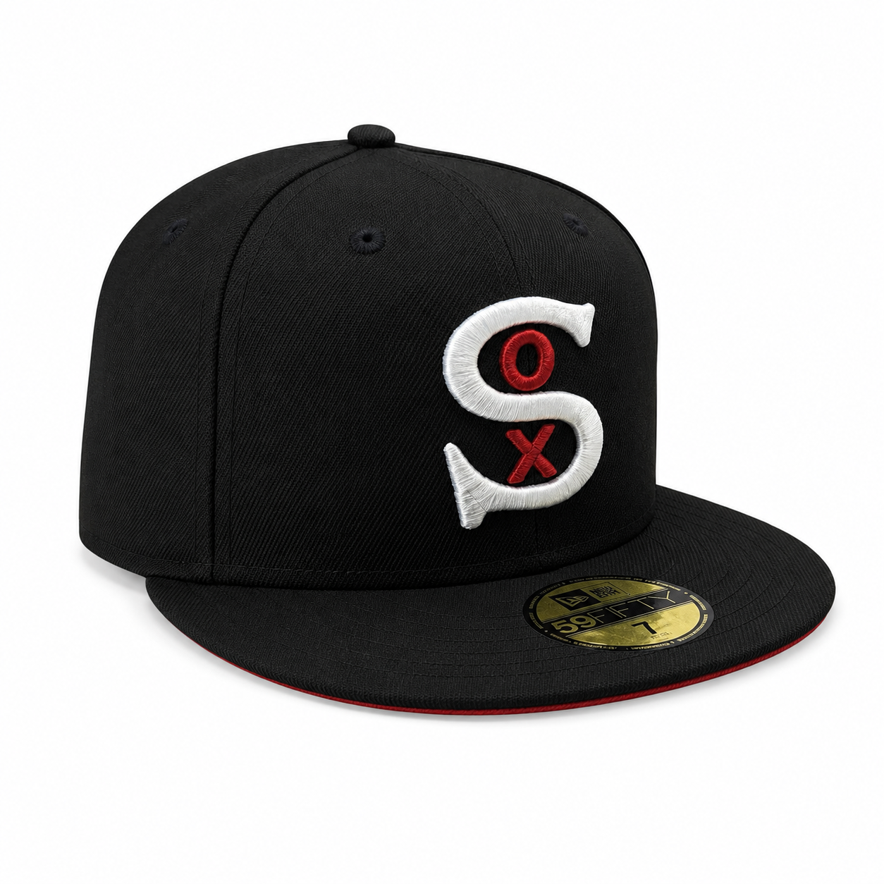Chicago White Sox New Era 1917 Black/Red 59Fifty Hat