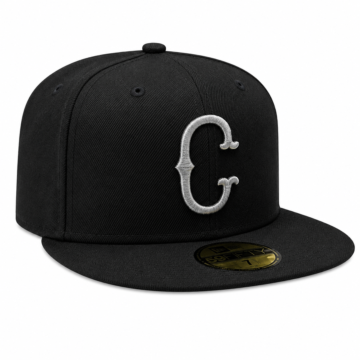 Chicago White Sox 1950 New Era Cooperstown Classics Black 59FIFTY Fitted Hat