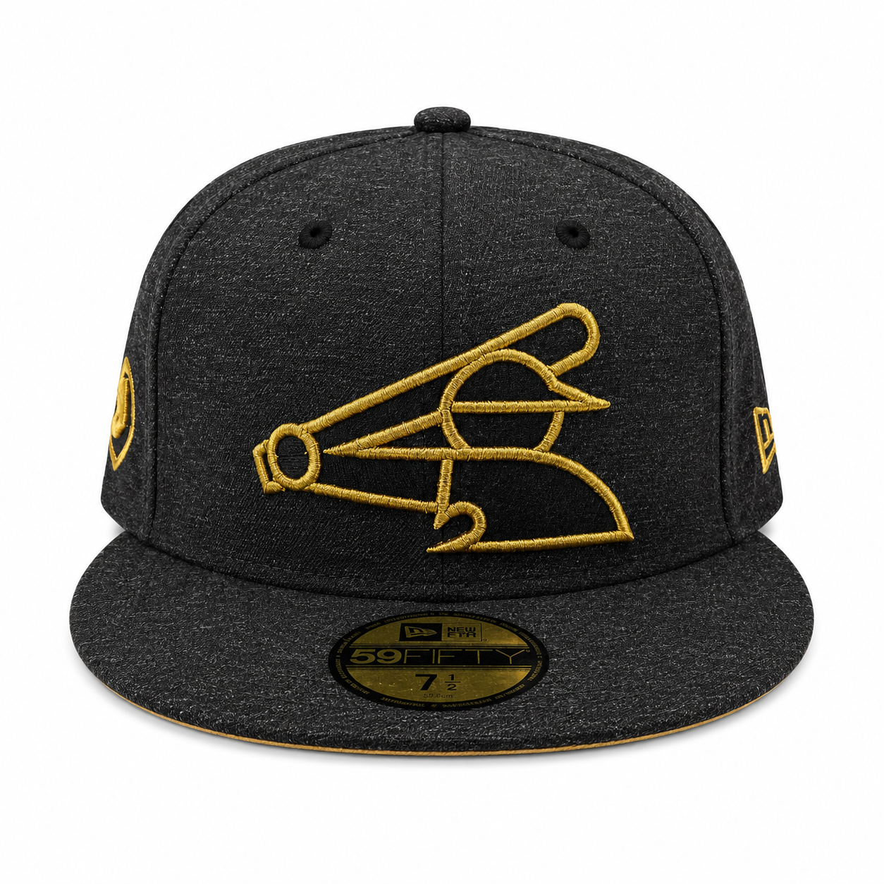 Chicago White Sox New Era Heather Black/Gold 59FIFTY Fitted Hat