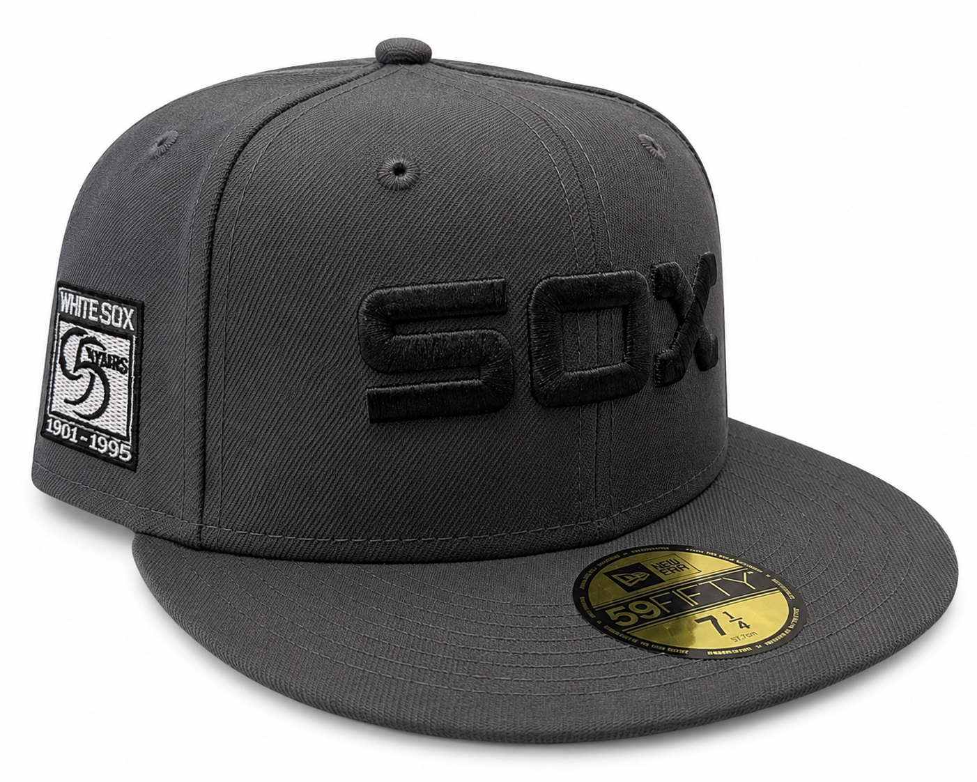 Chicago White Sox New Era Graphite 95th 59FIFTY Fitted Hat