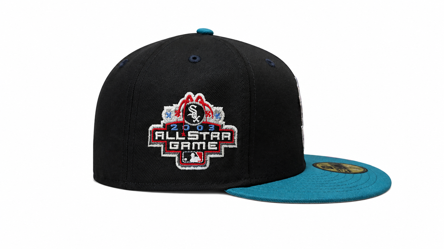 Charlotte Knights MILB 2003 ASG 2 Tone Black/Pine 59FIFTY Fitted Hat