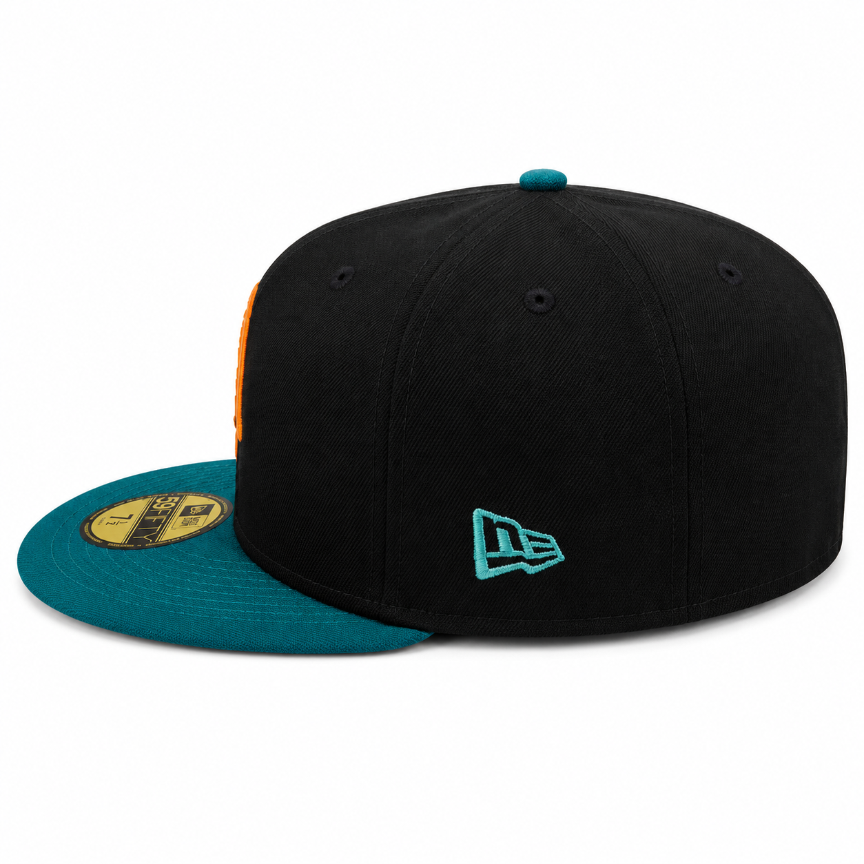Boston Red Sox New Era Black/Pine Hellbilly Deluxe 59FIFTY Fitted Hat