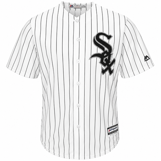 Youth Chicago White Sox Majestic Blank White Home Cool Base Jersey