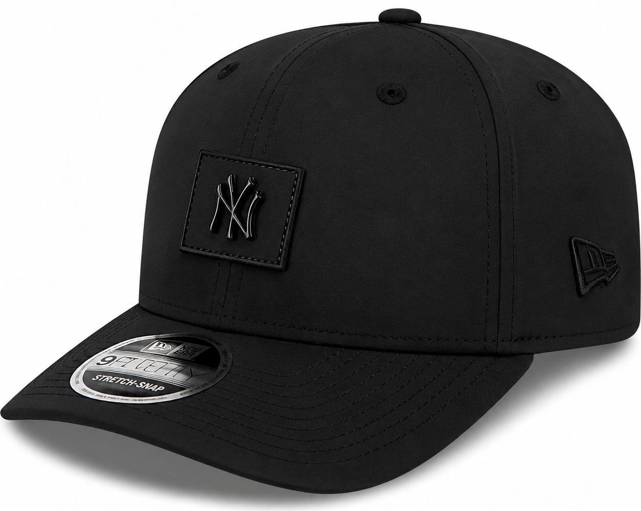 New York Yankees New Era 2026 Clubhouse 9SEVENTY Stretch Snap Adjustable Hat-Black Tonal
