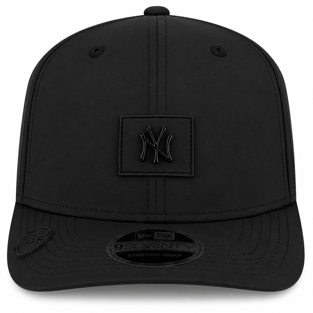 New York Yankees New Era 2026 Clubhouse 9SEVENTY Stretch Snap Adjustable Hat-Black Tonal