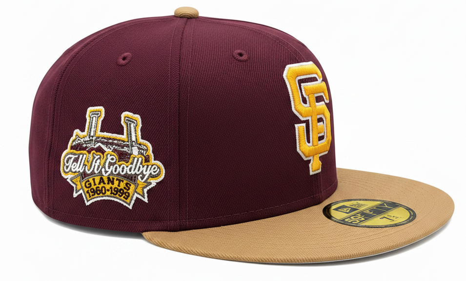 San Francisco Giants New Era Rock Pack 2 Tone Master of Puppets Inspired 59FIFTY Fitted Hat