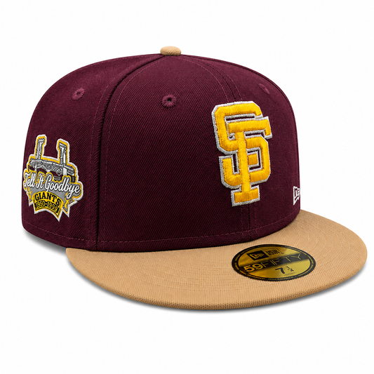 San Francisco Giants New Era Rock Pack 2 Tone Master of Puppets Inspired 59FIFTY Fitted Hat