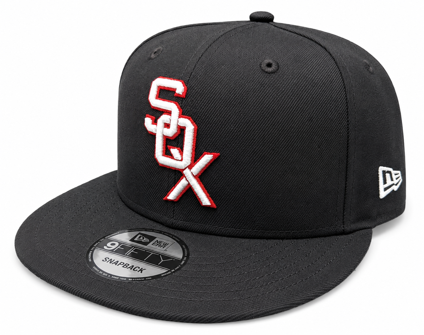 Chicago White Sox New Era Black 1959 9FIFTY Snapback Adjustable Hat
