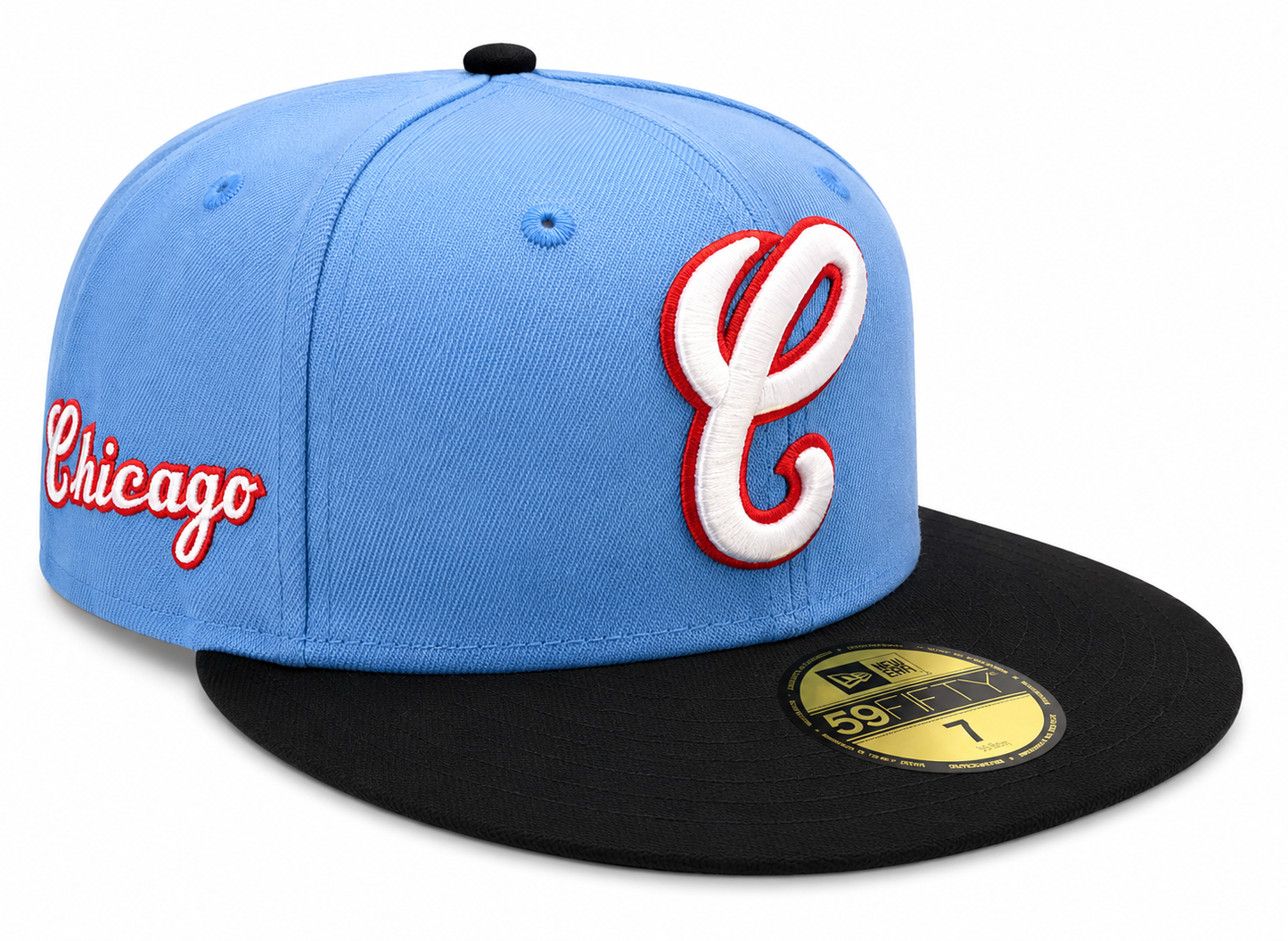 Chicago White Sox 2 Tone Blue/Black 1987 New Era 59Fifty Fitted Hat