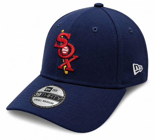 Chicago White Sox New Era 1932 Cooperstown Classics Navy 39THIRTY Flex Fit Hat