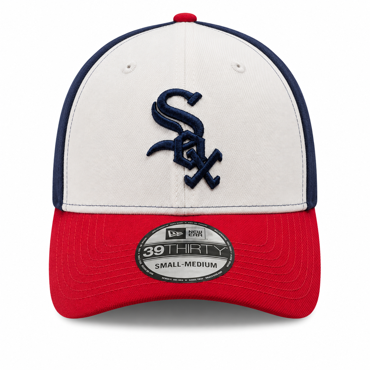 Chicago White Sox Mashup Navy/Red/White 39THIRTY Flex Fit New Era Hat