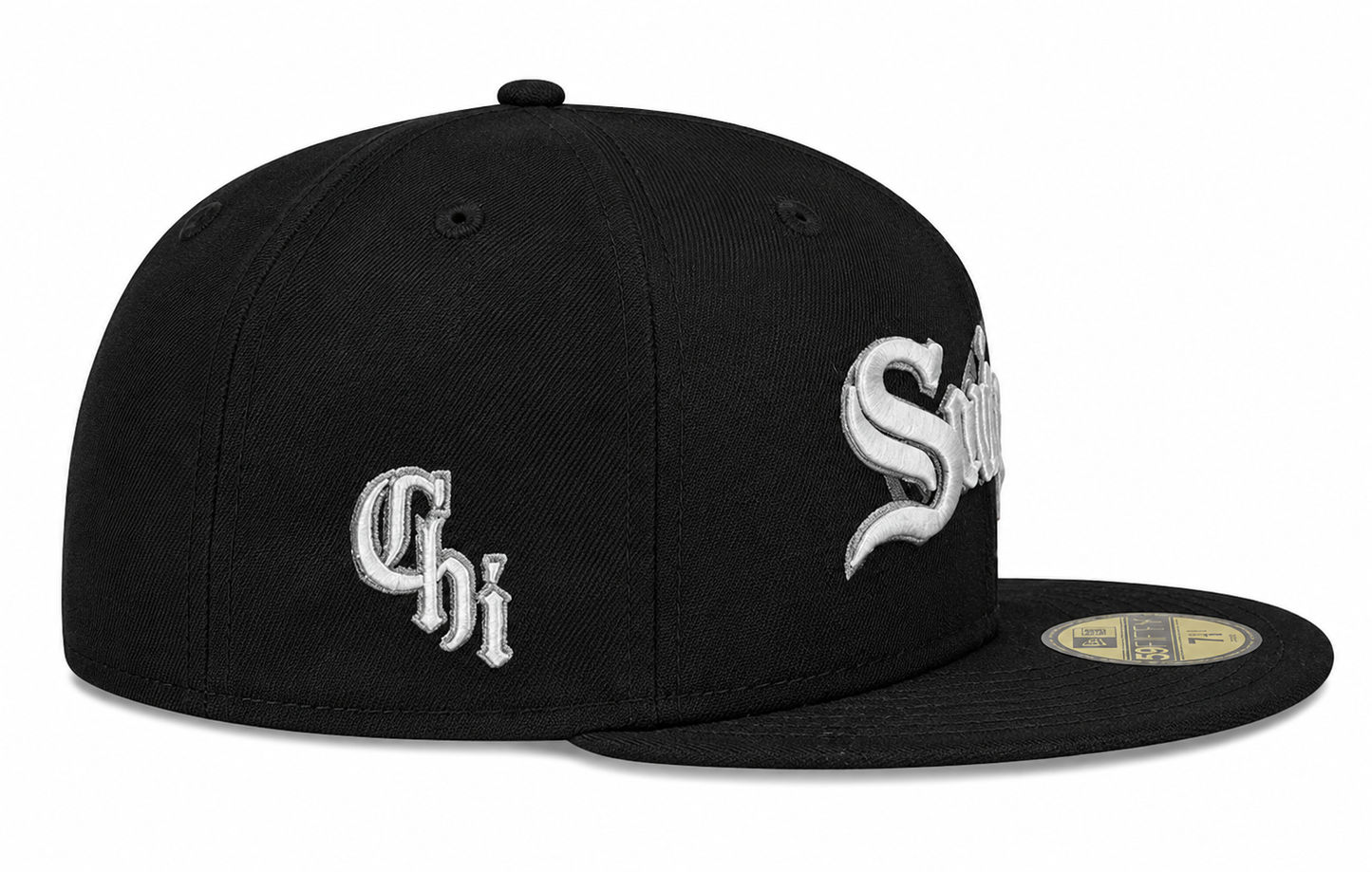Chicago White Sox New Era Southside Batterman Black 59FIFTY Fitted Hat