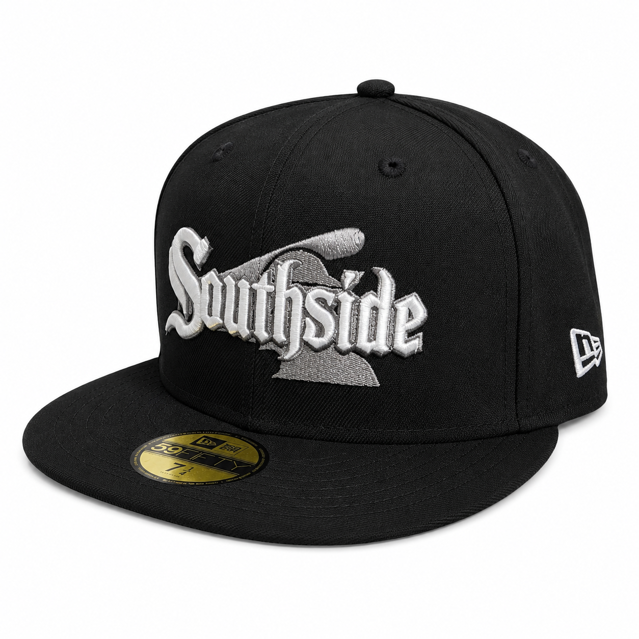 Chicago White Sox New Era Southside Batterman Black 59FIFTY Fitted Hat