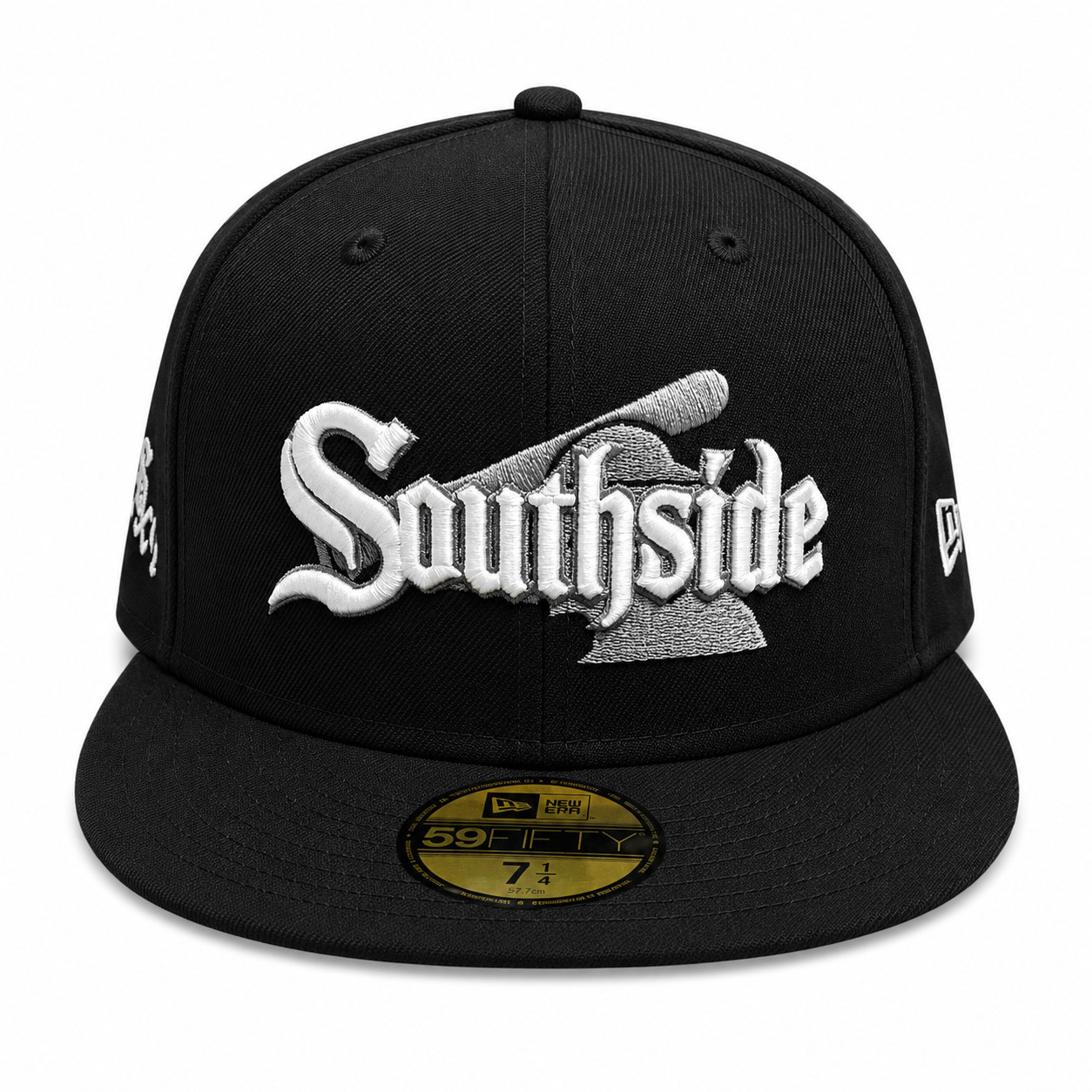 Chicago White Sox New Era Southside Batterman Black 59FIFTY Fitted Hat