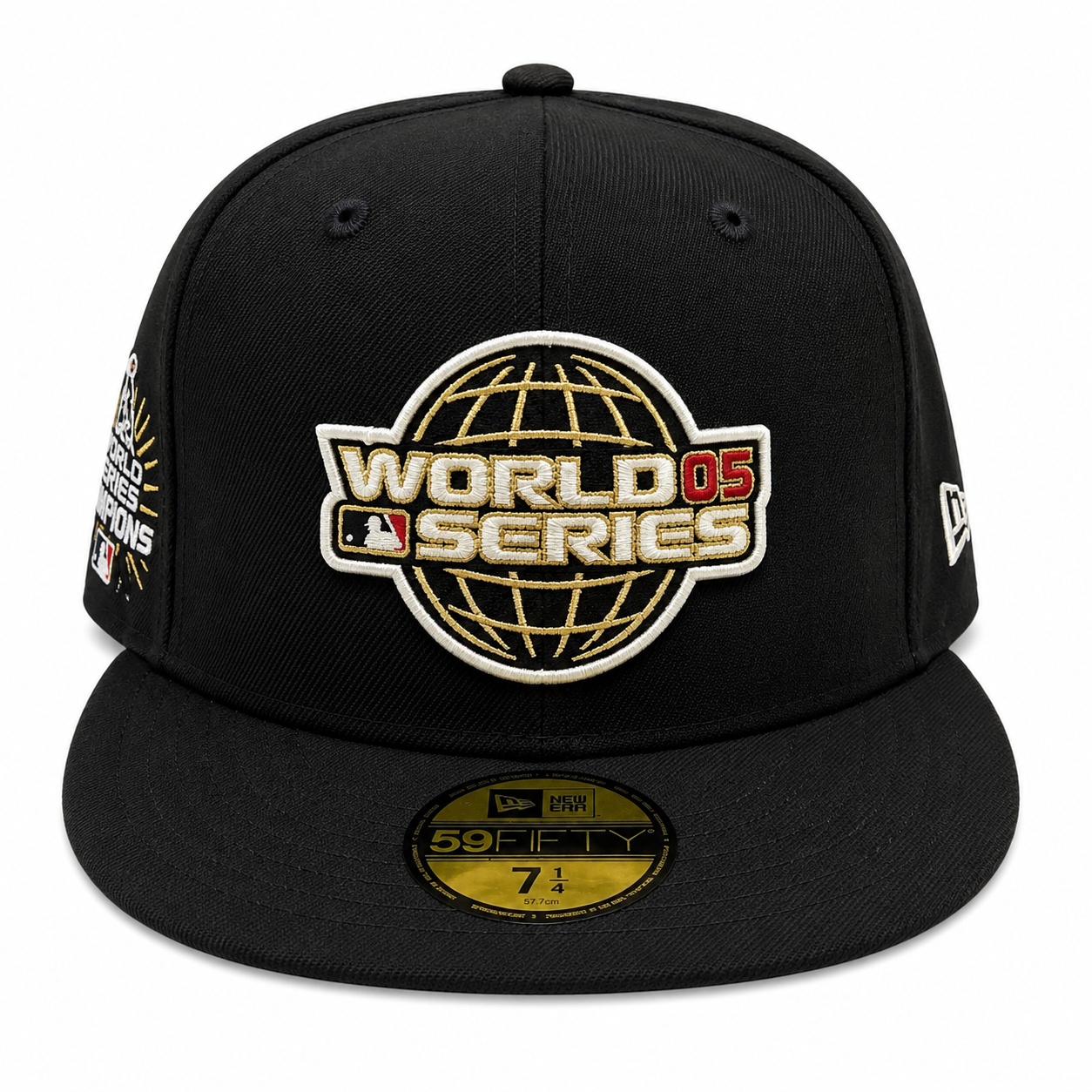 Chicago White Sox New Era 2005 World Series Global Black 59FIFTY Fitted Hat