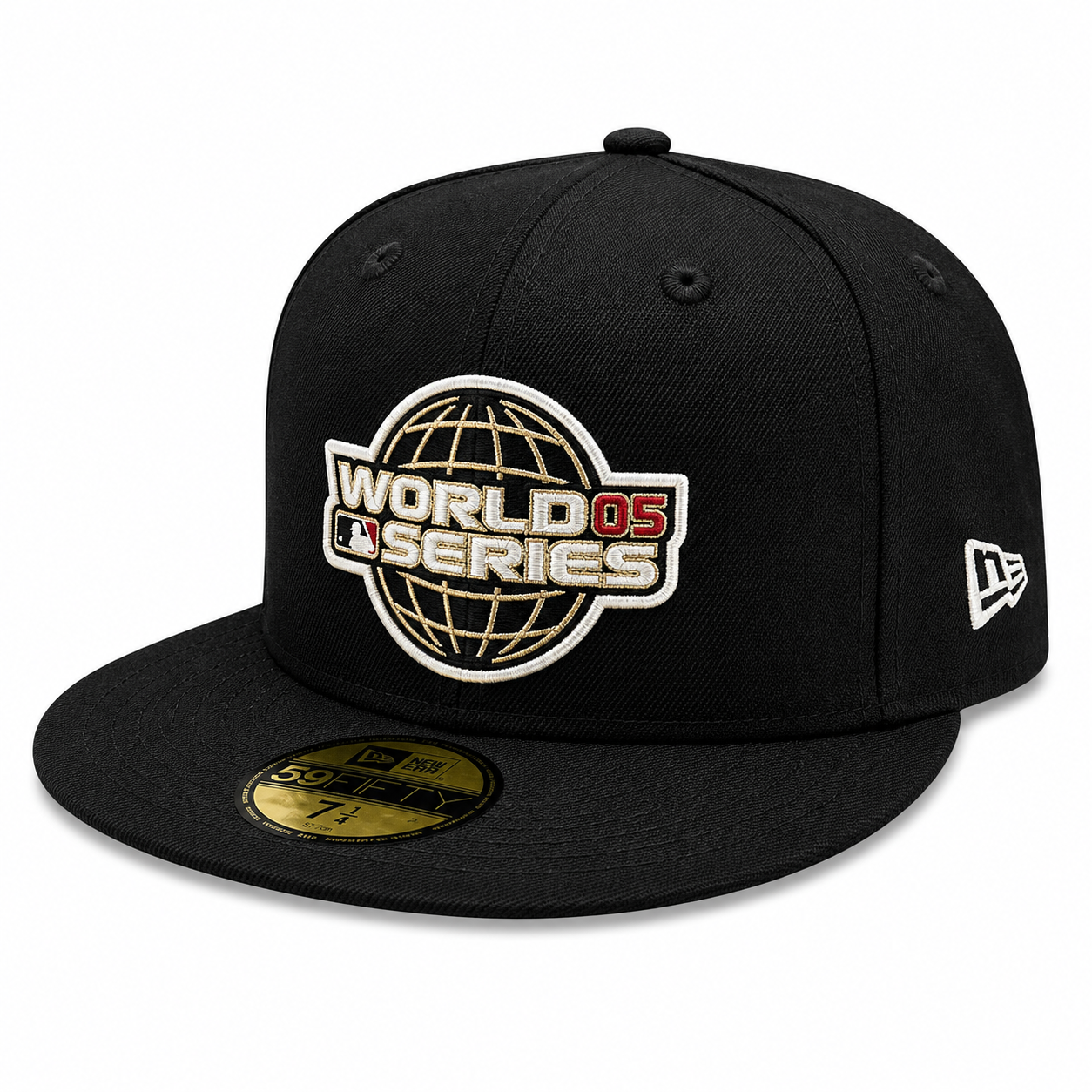 Chicago White Sox New Era 2005 World Series Global Black 59FIFTY Fitted Hat