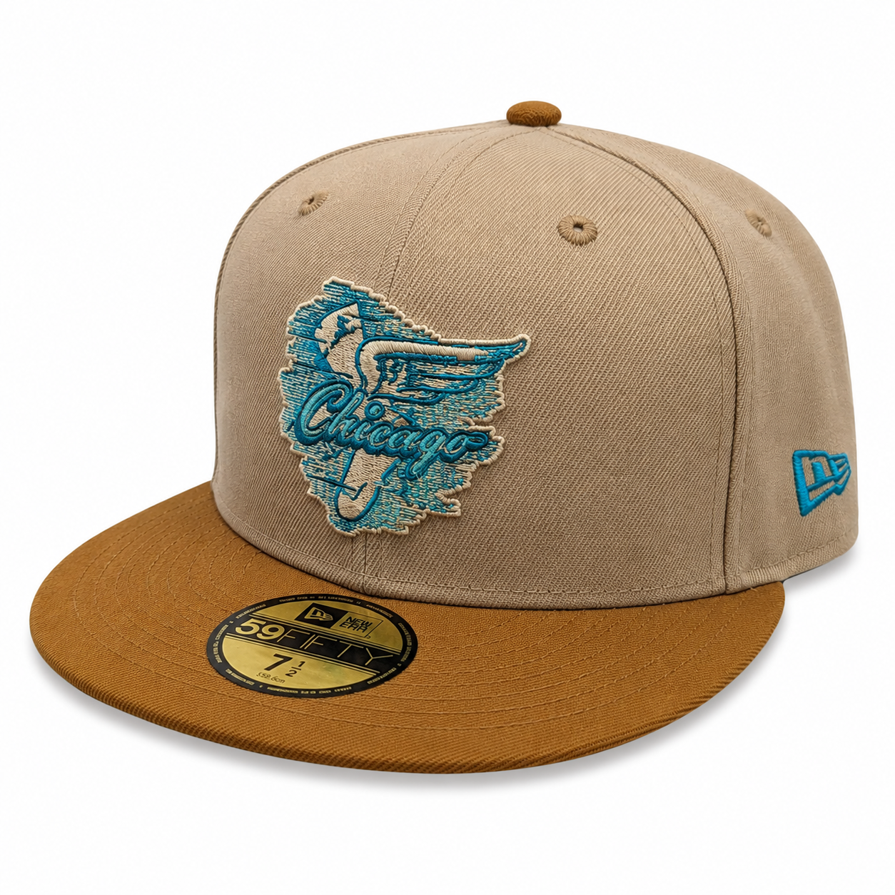 Chicago White Sox 1959 New Era 2 Tone Camel/Peanut 59FIFTY Fitted Hat