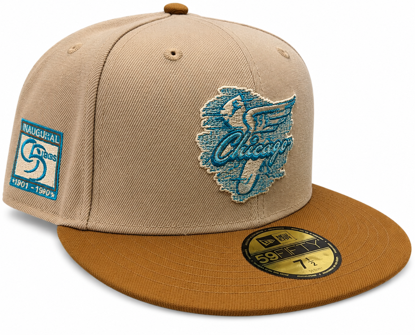 Chicago White Sox 1959 New Era 2 Tone Camel/Peanut 59FIFTY Fitted Hat