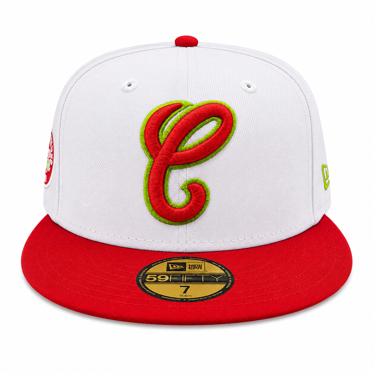 Chicago White Sox New Era White/Red/Lime 59FIFTY Fitted Hat