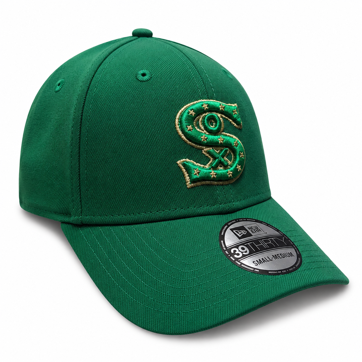 Chicago White Sox New Era 1917 Halfway To St. Patrick's Day Kelly Green 39THIRTY Flex Fit Hat
