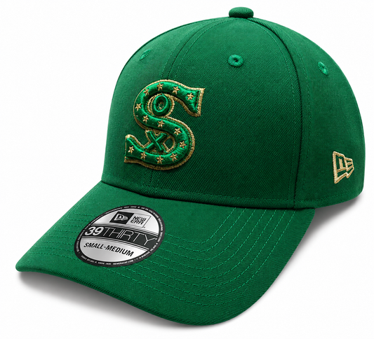 Chicago White Sox New Era 1917 Halfway To St. Patrick's Day Kelly Green 39THIRTY Flex Fit Hat