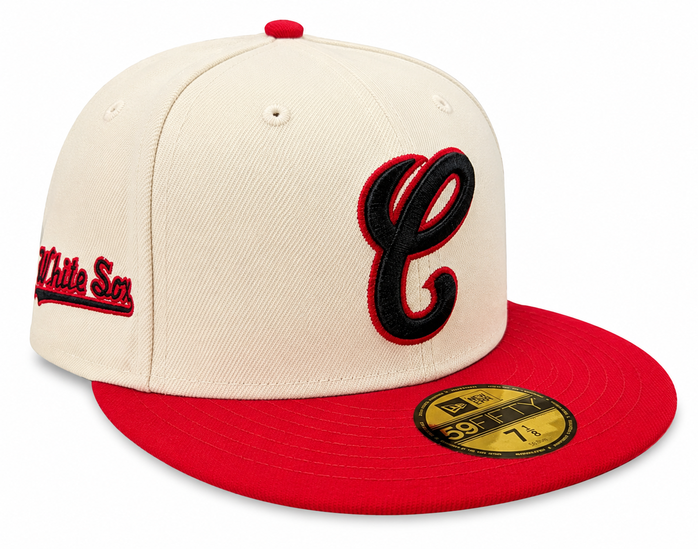 Chicago White Sox New Era 1987 Chrome/Red 59FIFTY Fitted Hat