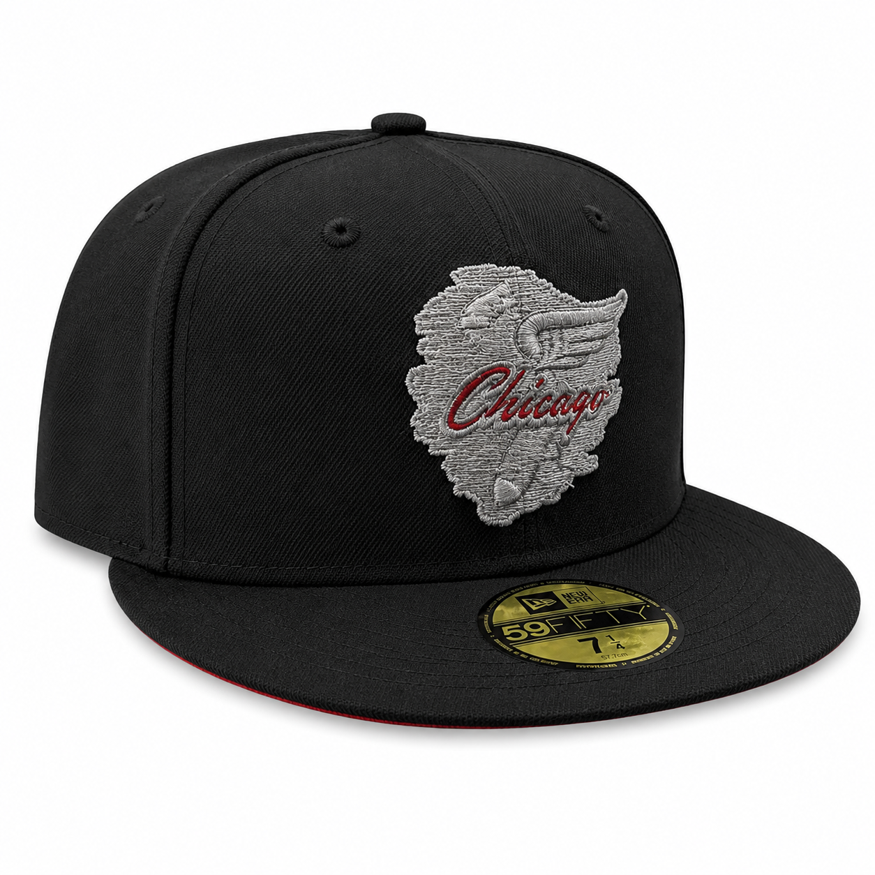 Chicago White Sox New Era Black Go Go 59FIFTY Fitted Hat