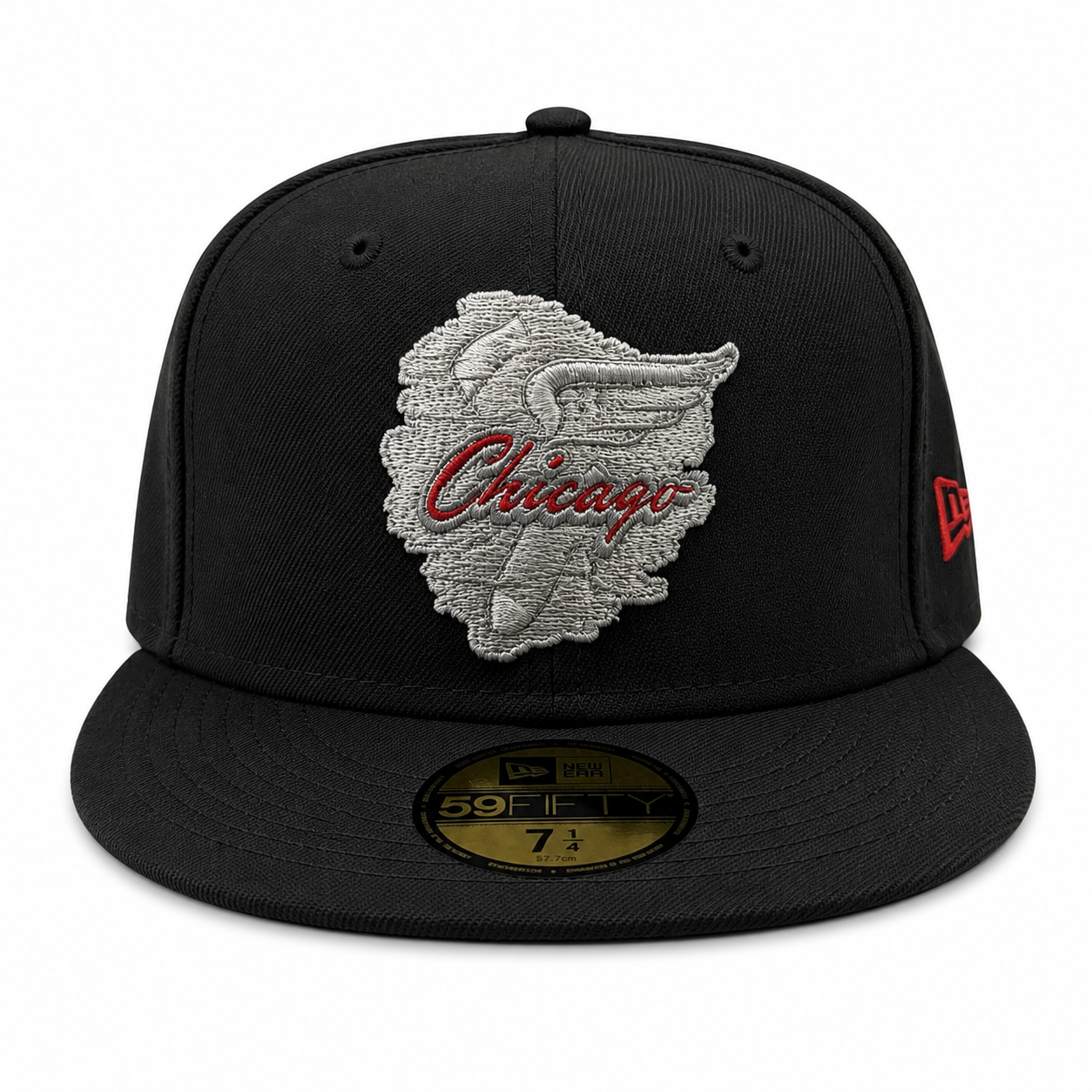 Chicago White Sox New Era Black Go Go 59FIFTY Fitted Hat