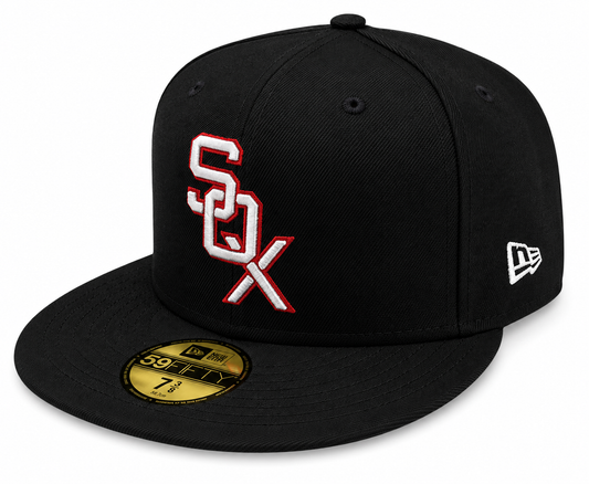 Chicago White Sox New Era Black 1959 59FIFTY Fitted Hat