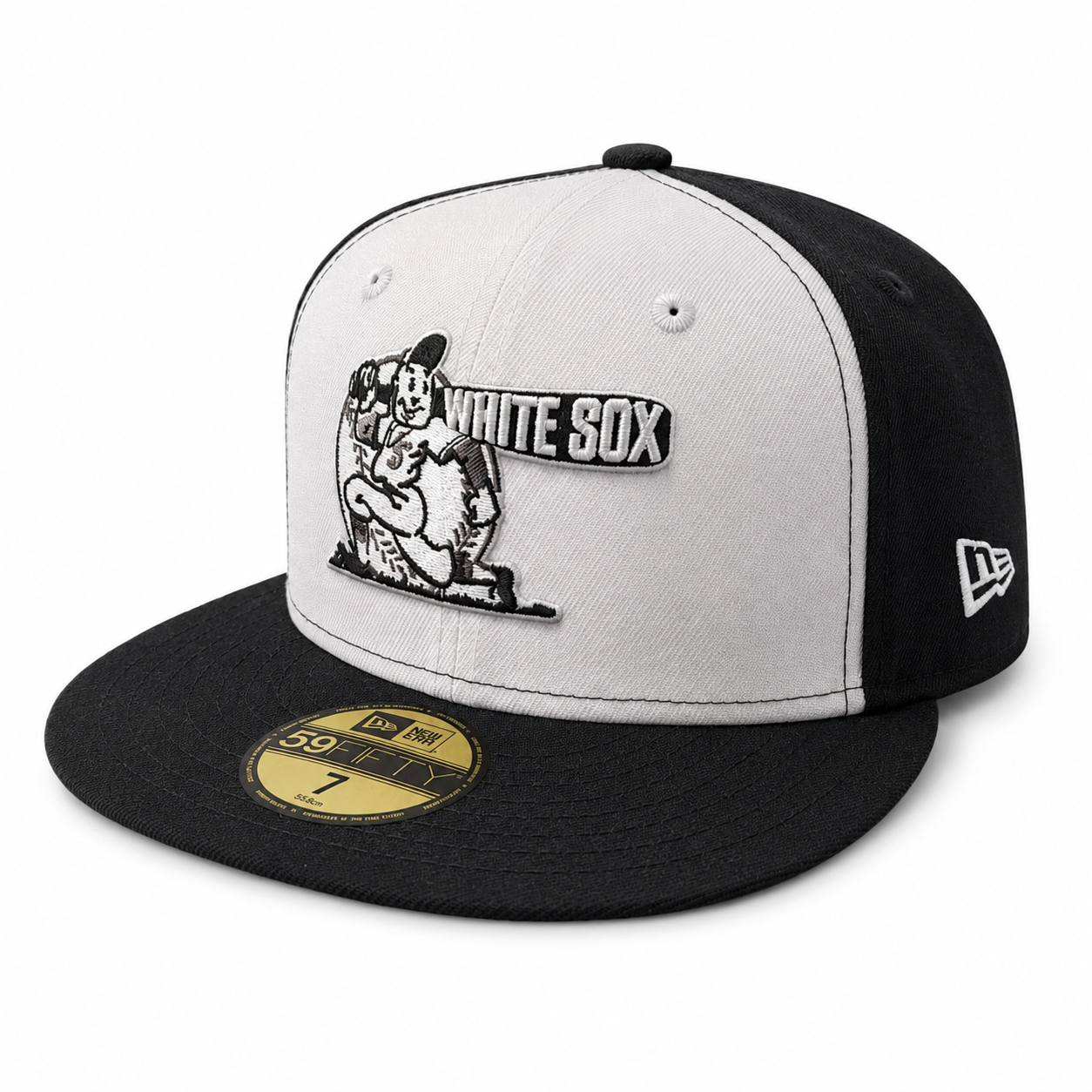 Chicago White Sox New Era 1948 Black/White 59FIFTY Fitted Hat