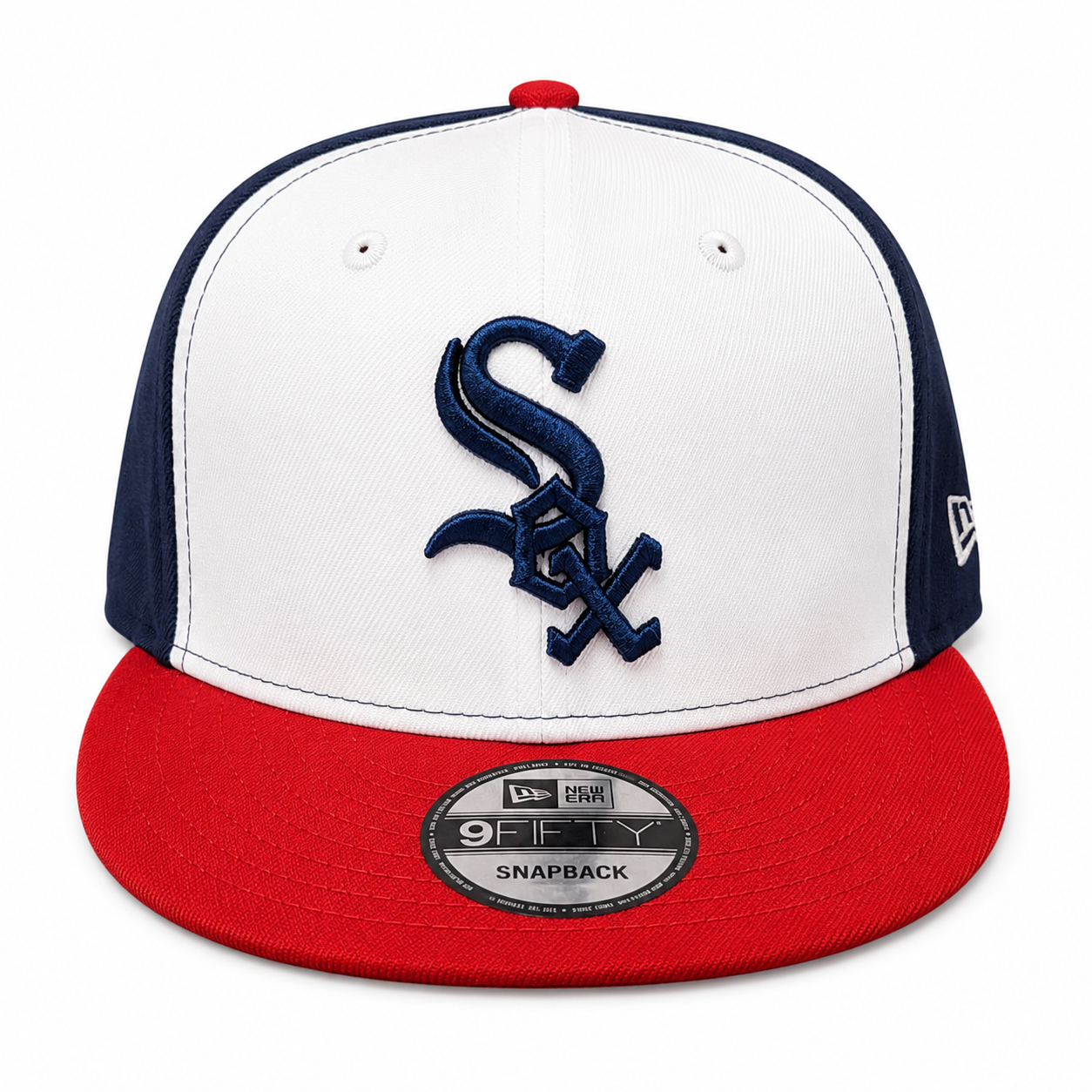 Chicago White Sox New Era Navy Red White Mashup 9FIFTY Snapback Hat