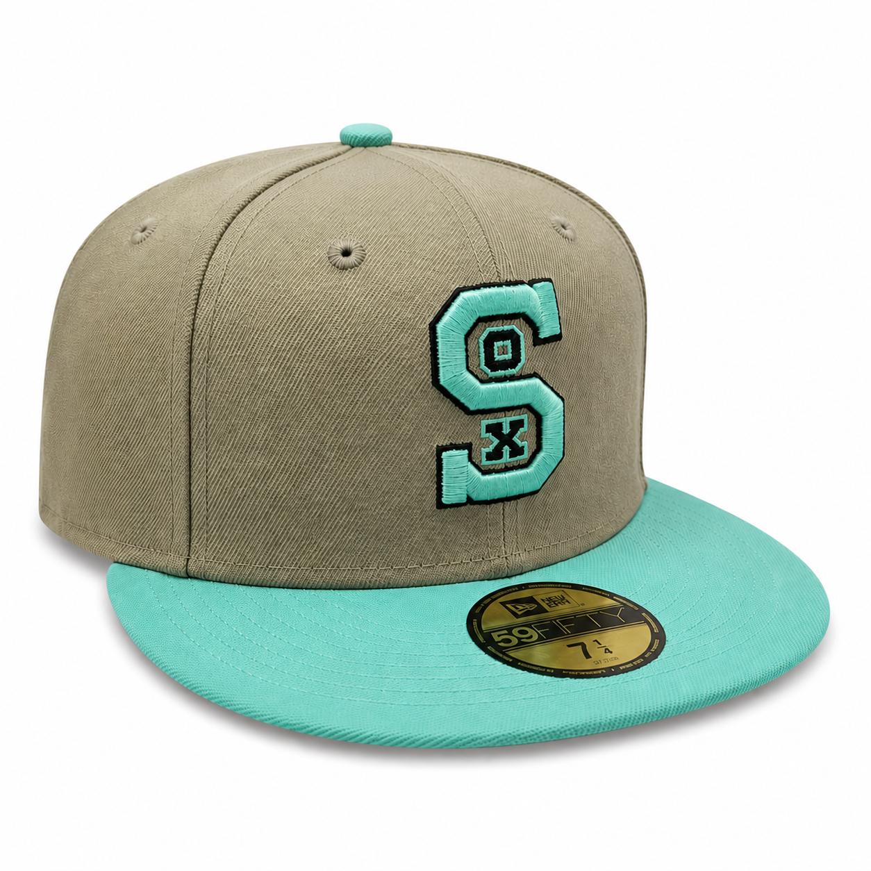 Chicago White Sox New Era Camel/Mint 59FIFTY Fitted Hat
