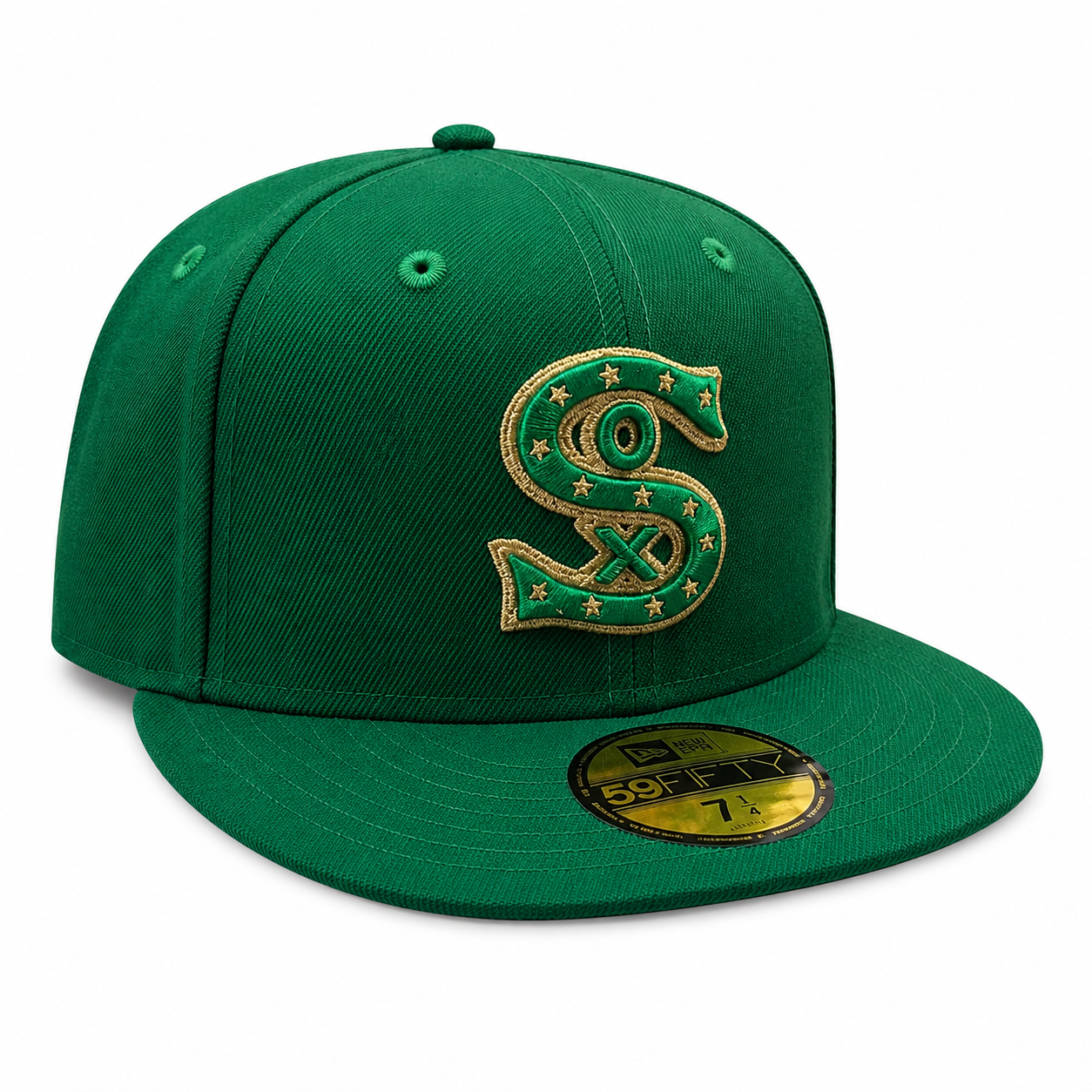 Chicago White Sox New Era Kelly Green 1917 Halfway To St. Patrick's Day 59FIFTY Fitted Hat