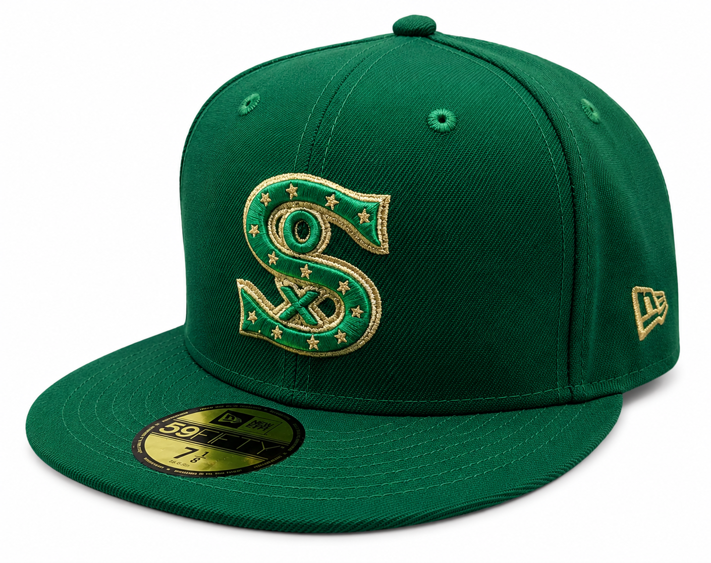 Chicago White Sox New Era Kelly Green 1917 Halfway To St. Patrick's Day 59FIFTY Fitted Hat