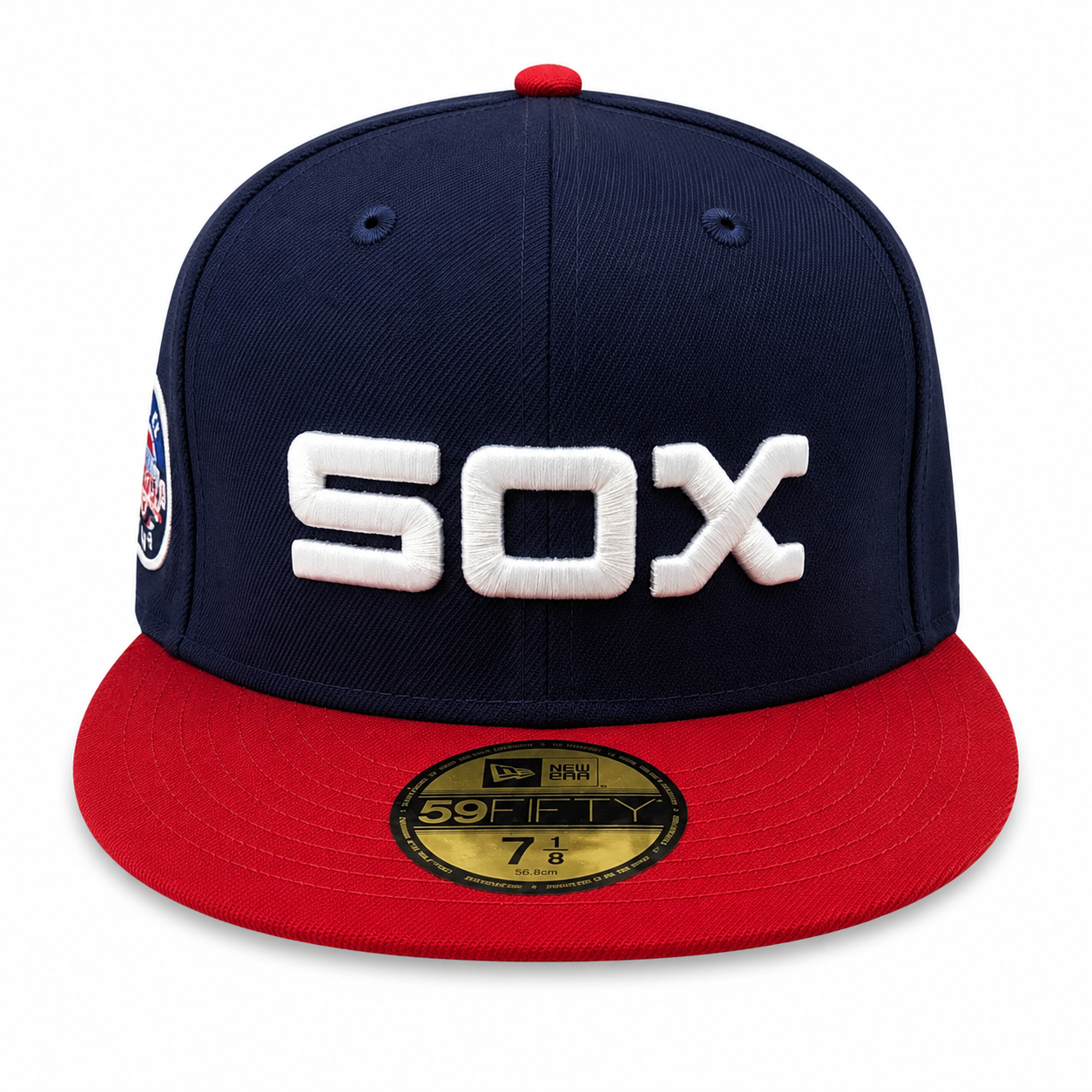Chicago White Sox 1983 Road 75 Years Navy/Red New Era 59FIFTY Fitted Hat