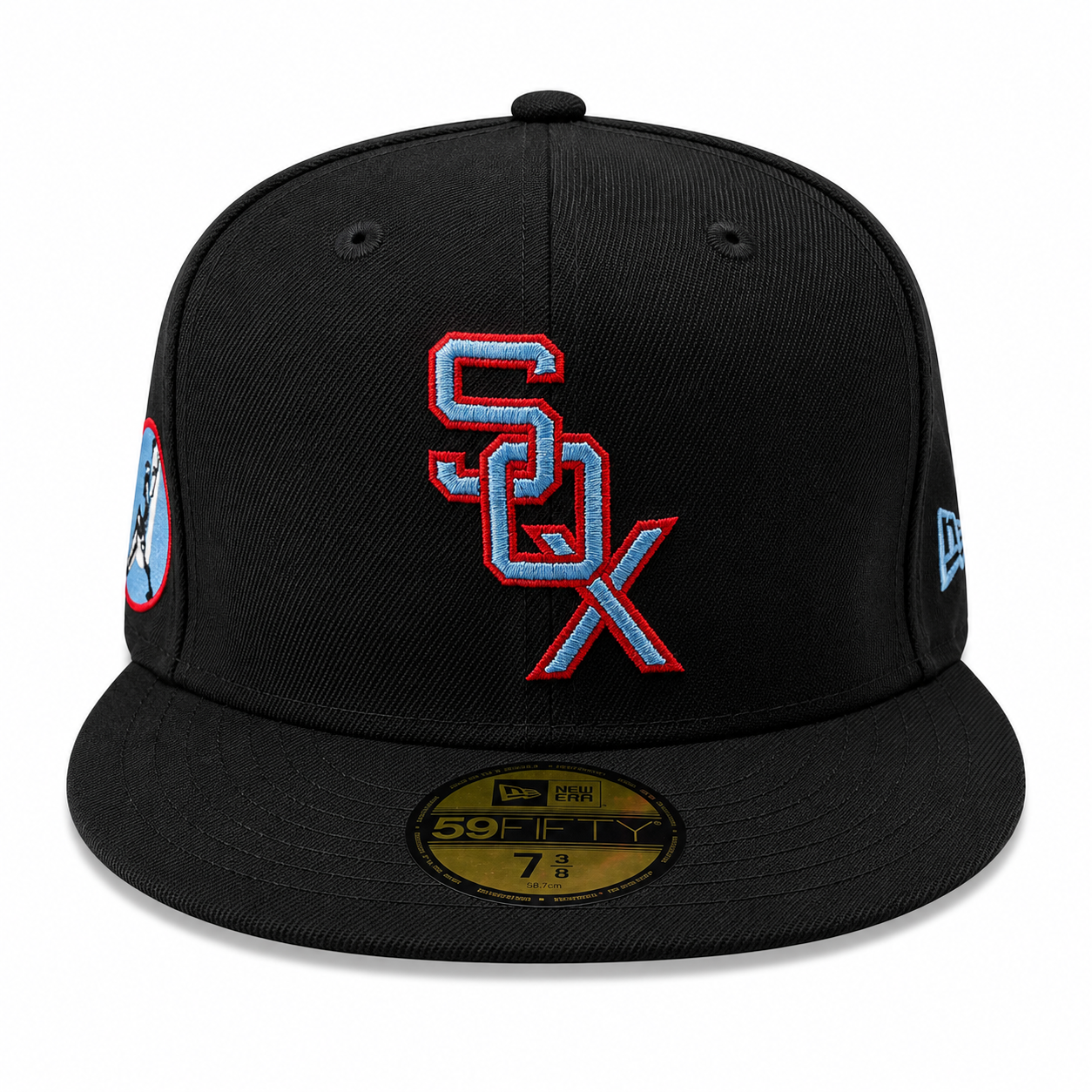 Chicago White Sox New Era 1969 Black/Sky Blue 59FIFTY Fitted Hat