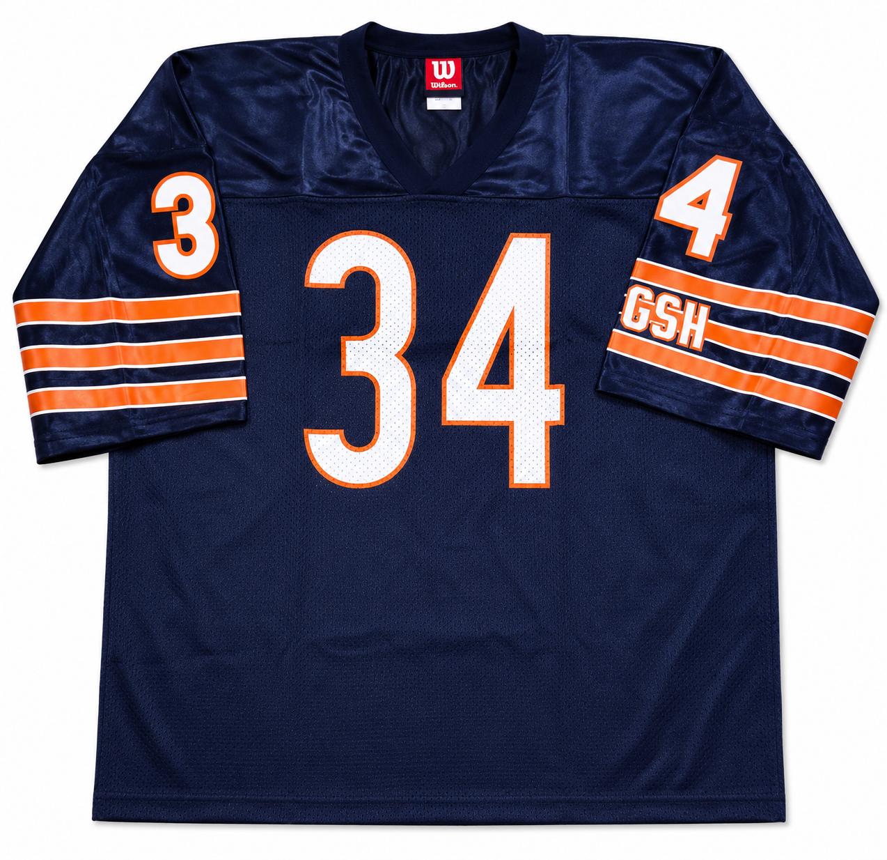 Men's Walter Payton Chicago Bears Vintage Navy Replica Jersey