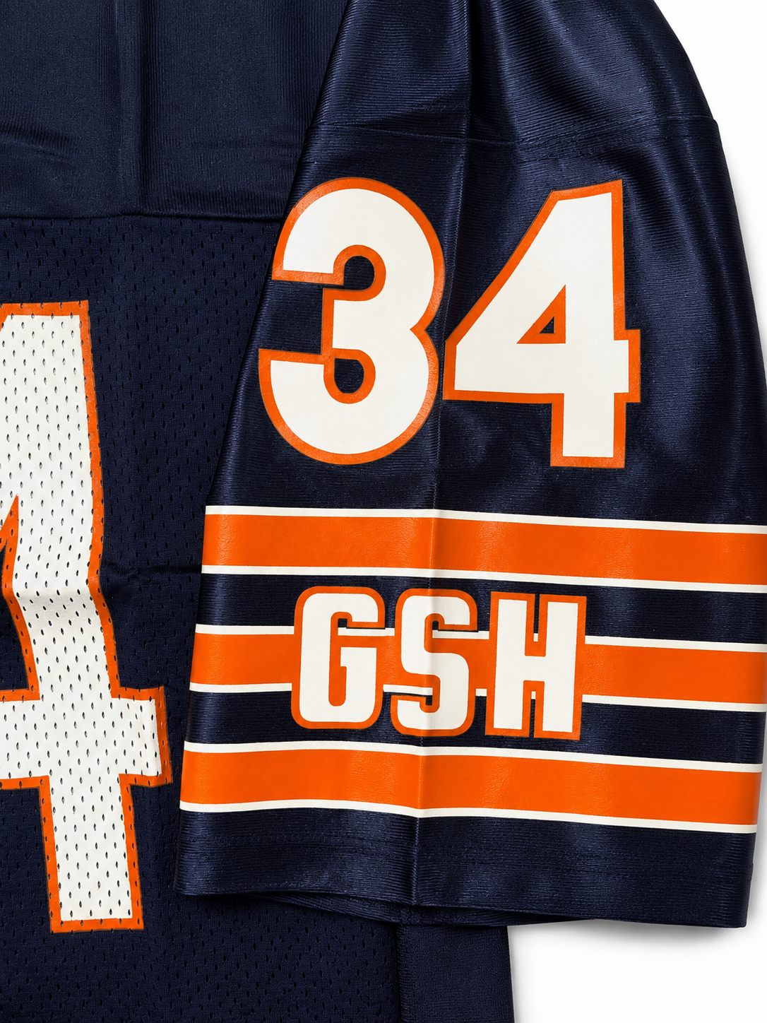 Men's Walter Payton Chicago Bears Vintage Navy Replica Jersey