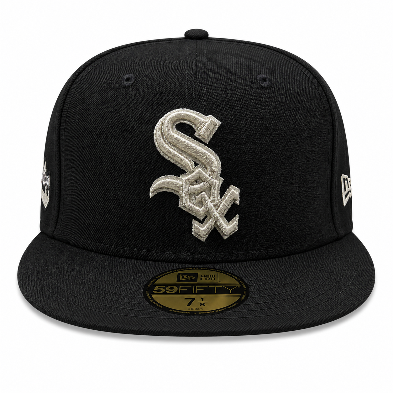 Chicago White Sox Black/Platinum New Era 2005 World Series 59FIFTY Fitted Hat