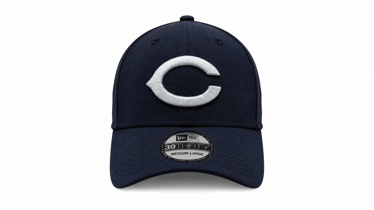 Chicago Bears New Era Gridiron Collection 1962-1973 Classic Navy 39THIRTY Flex Hat