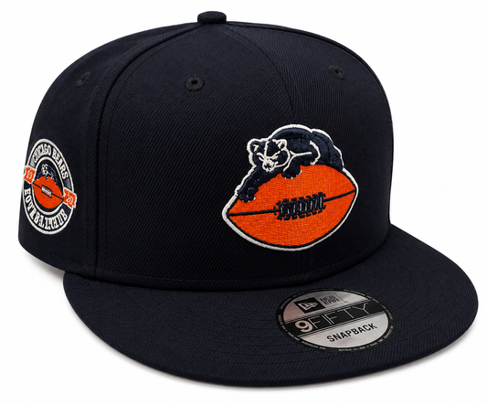 Chicago Bears New Era Gridiron Classics 1946 Navy 9FIFTY Adjustable Snapback Hat