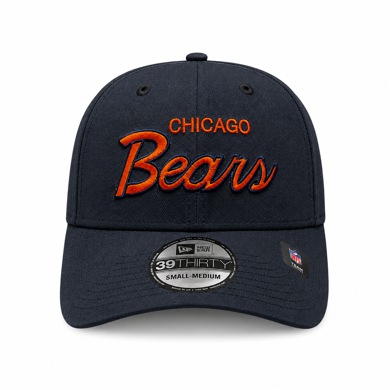 Chicago Bears New Era Griswold Deep Navy 39THIRTY Flex Hat